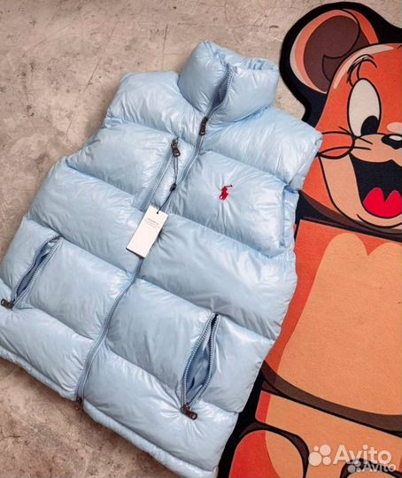 Жилетка polo ralph lauren гляцевая