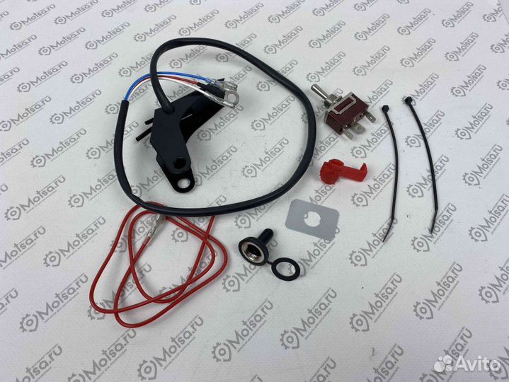 Рычаг газа Буран (железный) с нагревательным элеме