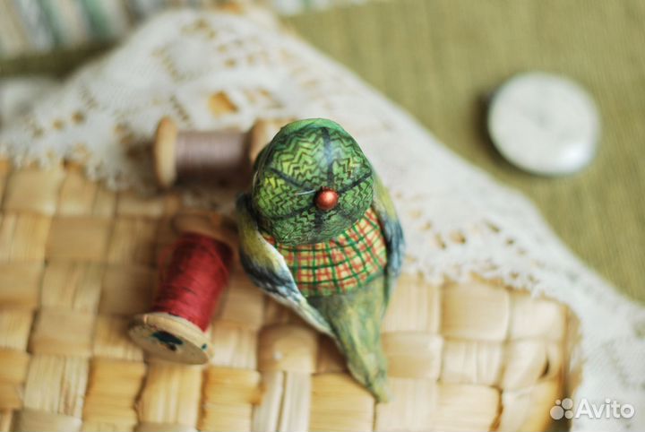 Ватные елочные игрушки 