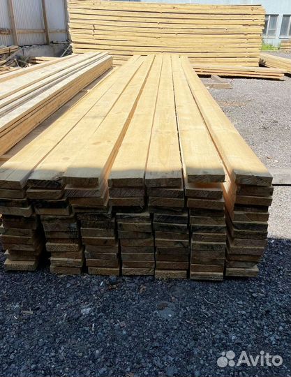 Брус обрезной 100х200х6000мм 1 сорт ГОСТ