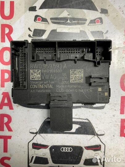 Блок комфорта двери передней правой на Audi A4, B9