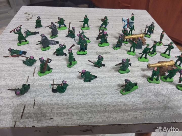 Солдатики 1:72. Крымская война. Пушки. Казаки