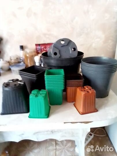 Цветочные горшочки