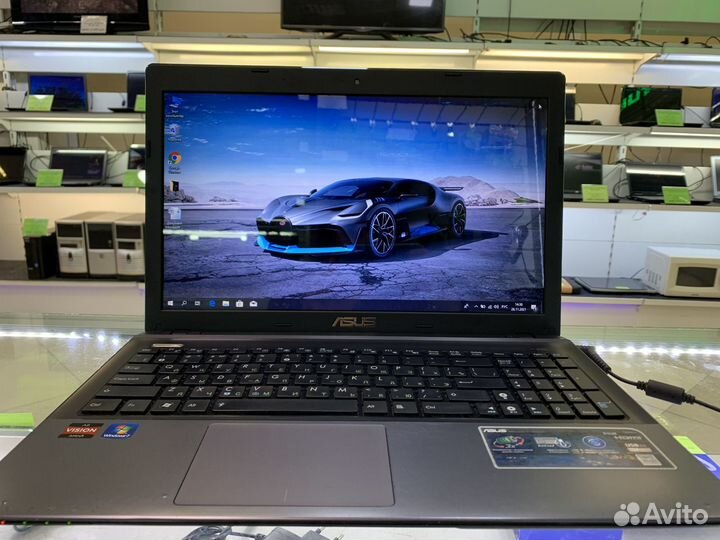 Ноутбук Asus K55N 4 ядра/ 4 Gb