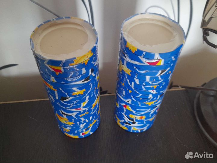 Крышки на банки новые и Жестяные банки