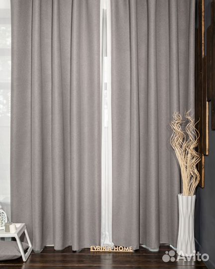 Комплект портьер блэкаут Массимо шторы занавески