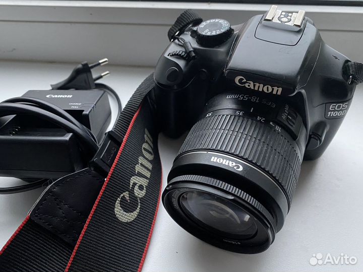 Фотоаппарат Canon eos 1100d с объективом