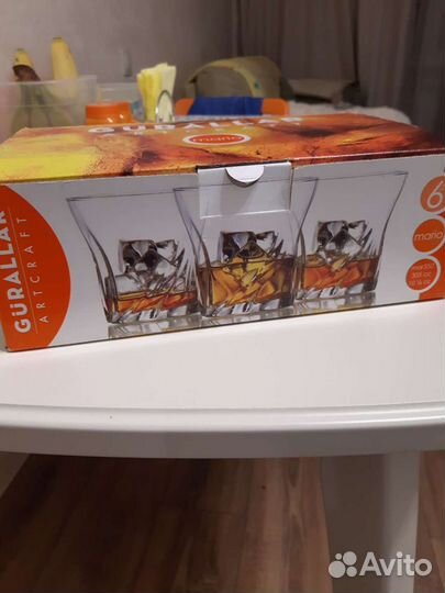 Стаканы, фужеры