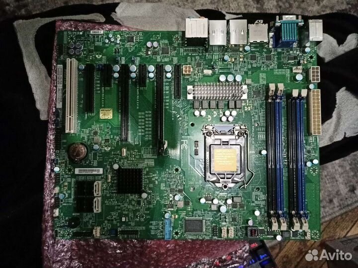 Материнская плата, серверная сокет 115X