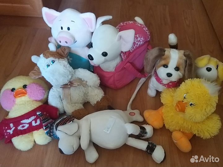 Мягкие игрушки пакетом