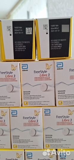 Сенсор freestyle libre 3