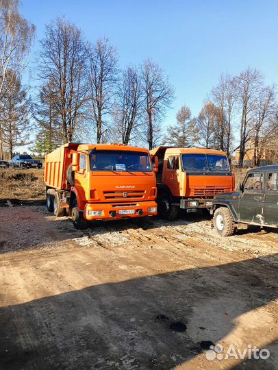 Песок щебень доставка