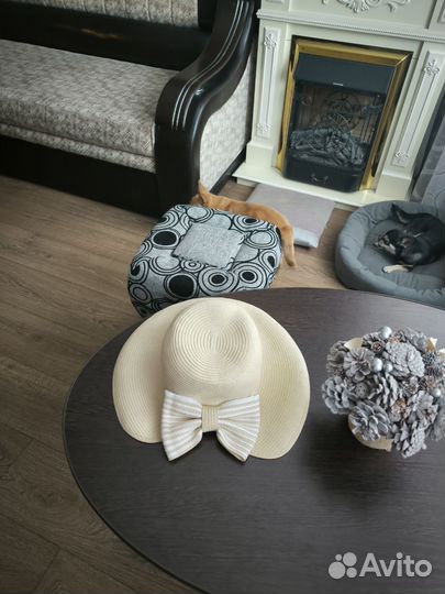 Шляпа женская летняя с большими полями