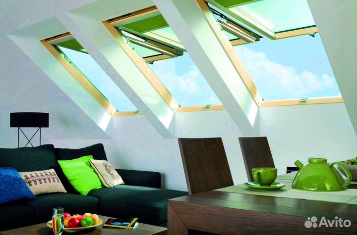 Мансардное окно Veluxe