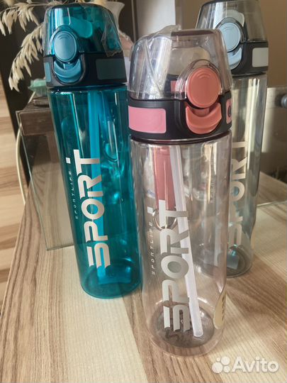 Спортивная бутылка для воды новая