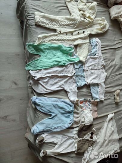 Детская одежда 0-9 мес