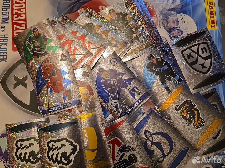 Наклейки Panini кхл 2023-2024