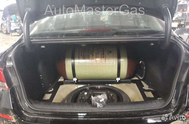 Установка гбо на Kia Optima (метан)