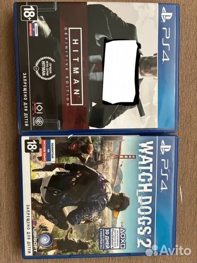 Игры (диски) на PS4