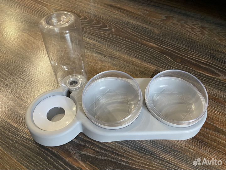 Миска с автопоилкой для кошек и собак