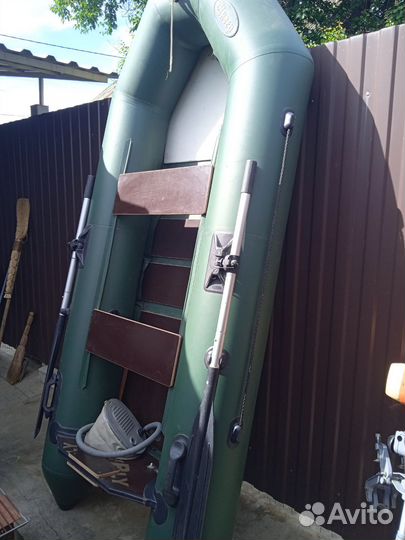 Лодка пвх с мотором комплект бу