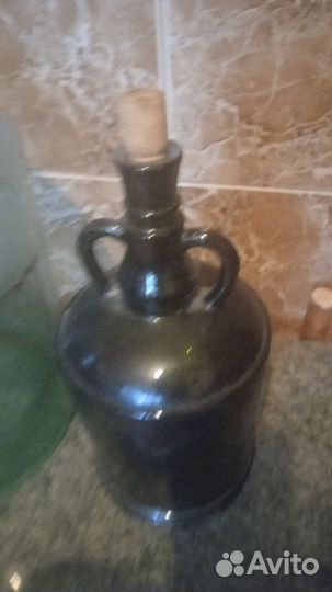 Бутылка стеклянная