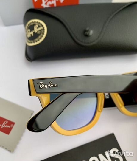 Очки ray ban wayfarer 50 пепельные