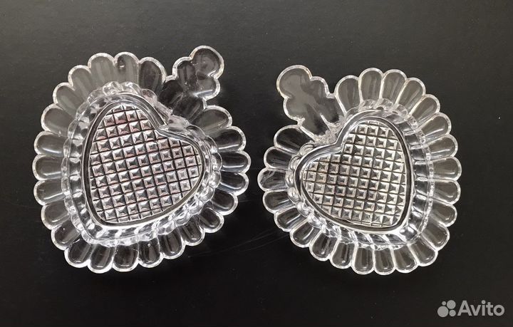Розетки для варенья СССР хрусталь