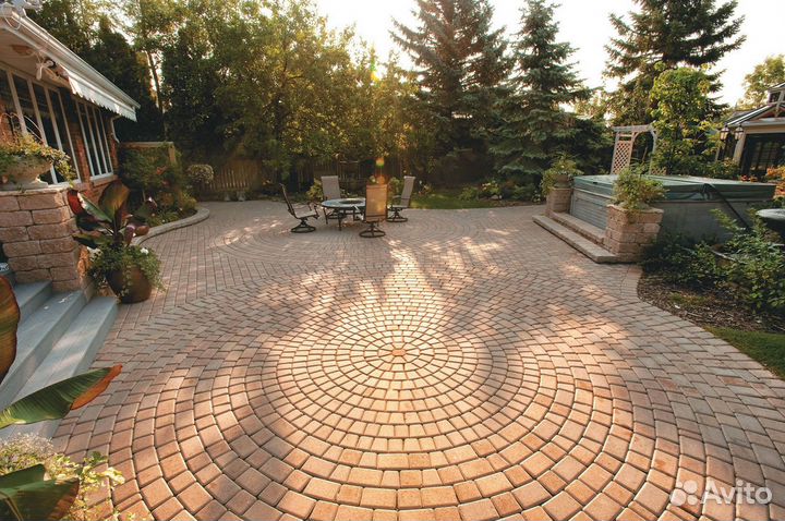 Тротуарная плитка старый город 180x115x60