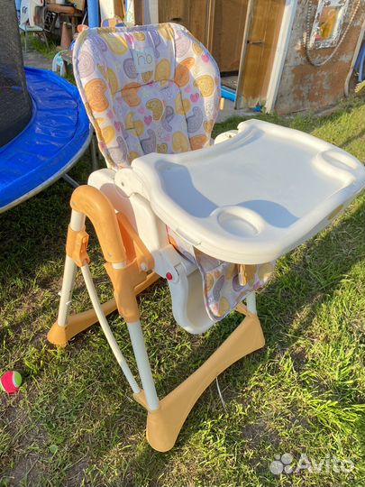 Стульчик для кормления happy baby