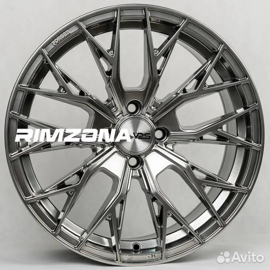 Литые диски VPS R17 4x100 ave. Примерка