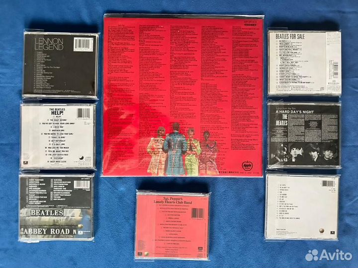 Сd диски фирменные The Beatls