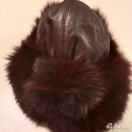 Женская,модная шапка-ушанка