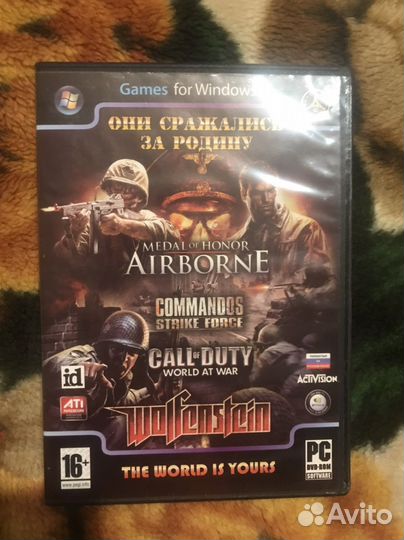 Продам DVD диски с играми