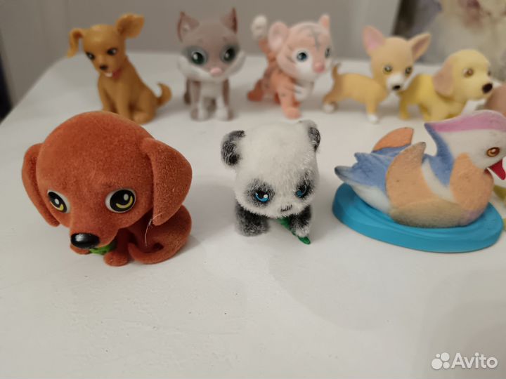 Киндер игрушки Бархатные разные