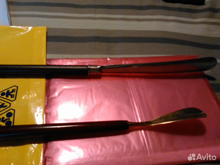 Ложка для обуви кованая