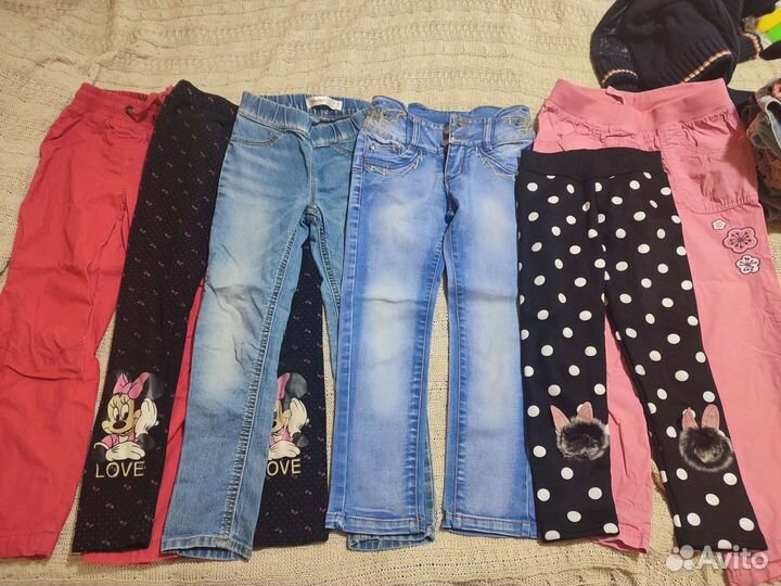 Огромный пакет одежды для девочки