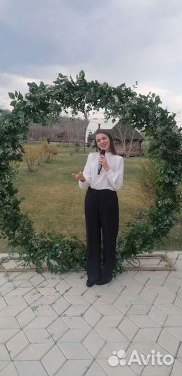 Выездная регистрация брака, арка, саксофон