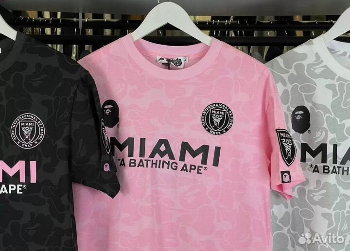 Футболка Bape x Inter Miami