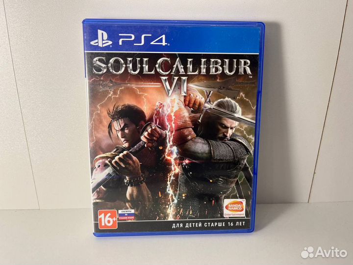 Soul Calibur 6 для PS4, диск с игрой