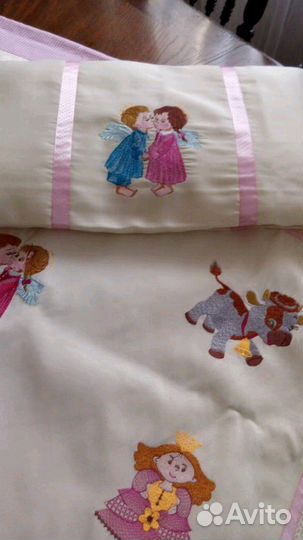 Hand made Покрывало и подушка