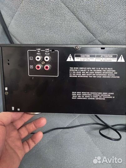 Кассетная дека kenwood