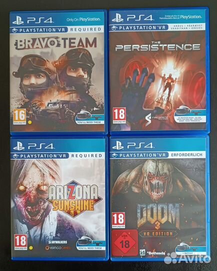 Игры для ps4 VR