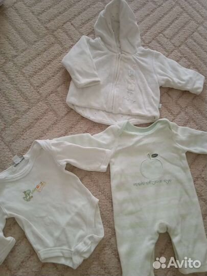 Детские вещи пакетом от 0 до года