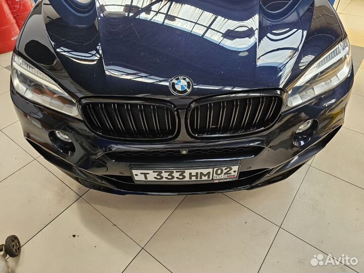 Губа под бампер BMW x6 F16