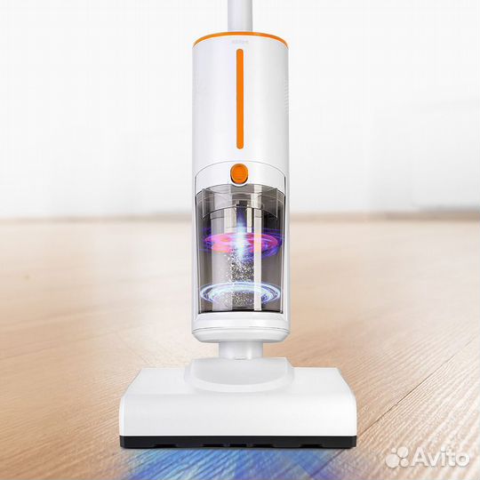 Пылесос паровой Kitfort кт-5157-2 1000Вт белый/оранжевый