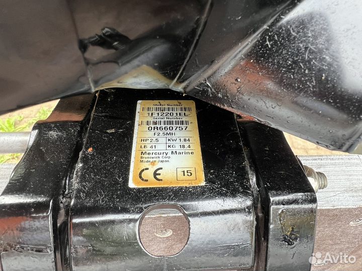 Лодка с мотором mercury2,5
