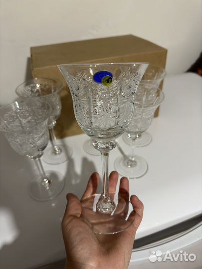 Набор хрустальных фужеров