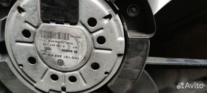 Диффузор с вентилятором охлаждения