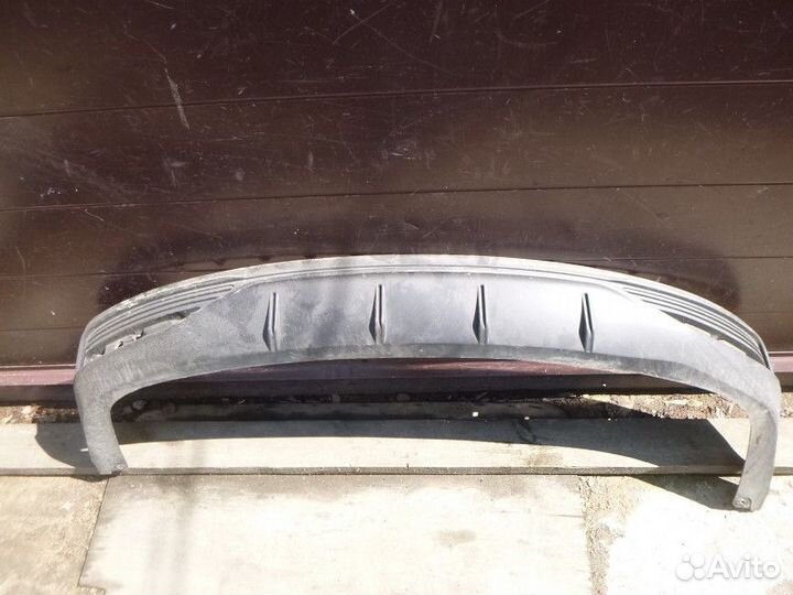 Накладка заднего бампера hyundai solaris solaris 2017